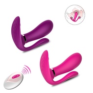 Wearable Butterfly Dildo Vibrator Adult Sex Toys for Women G Spot Clitoris Stimulator Wireless Remote Control Vibrator P