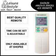 [Singapore Seller] Daikin Aircon Remote Control ARC433 Daikin Remote