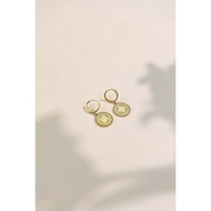 Mabello Gold Earrings | INHALE. | 18K Gold Plated Earring Accessories