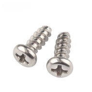 [Quick Shipment-] SUS304 Round Head Flat Tail Self-Tapping Screw Wooden Screw Screw M3.5/M4/M5/M6