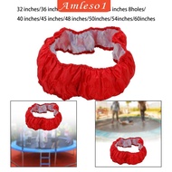 [Amleso1] Kids Trampoline Spring Cover Round Wear Resistant Practical Trampoline Cover