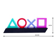 Image Voice Control LED Night Light Ambient Light Tabletop Game Gaming Cross-Border PS4 Light New Ga