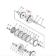 90201178J5 Ring Clutch Bowl Fresh Spark X Nano T-110 T-105 X-1 Genuine YAMAHA 90201-178J5