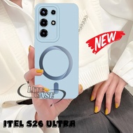 Kesing hp Itel S26 Ultra - Itel S25 Ultra Latest Fashion motif logo ph00nee round astronaut Case Sof
