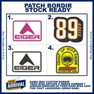 EIGER EMBROIDERED PATCH EMBLEM BESTEiger & 11 - ZONE EMBROIDERY