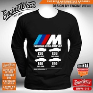 T-shirt bmw M3 E30 E36 E46 E90 car racing shirt bimmer tshirt automotive sedan bmw019t