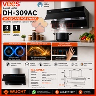 【WUCHT】VEES  DH-309AC VEES KITCHEN HOOD & KITCHEN HOB MIX & MATCH Kitchen Appliance Cooker Hood + Ho