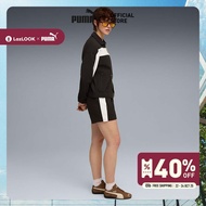 PUMA Prime/Select กางเกงขาสั้น T7 Pintuck 4 นิ้ว สำหรับผู้หญิง สีดำ - 63213901