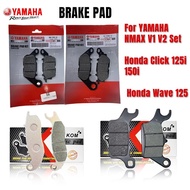 BRAKE PAD For YAMAHA NMAX V1 V2 Set / Honda Click 125i 150i / Honda Wave 125 / Honda Beat PAD