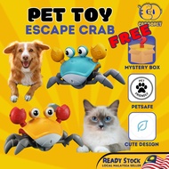 Crab Electric Toy Pet Toys Induction Escape Crab Rechargeable Musical Toys Escaping Fast Motion Sensor Running Walking