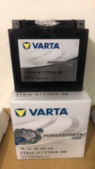 德國華達VARTA電池 AGM YTX14-BS(GTX14-BS)賓士 w211/w212輔助電瓶 現貨供應 免運