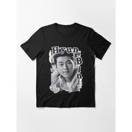 Hyun Bin Collage Striking Black and White Art Essential T-Shirt