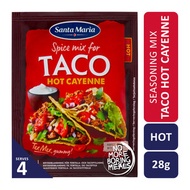 Santa Maria - 墨西哥粟米餅辣椒混合調味粉28克 (最佳食用限期: 2026年10月15日)