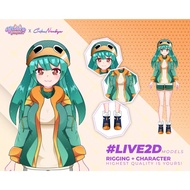 Live Streaming More Interactive with VTuber Live2D Latest Model, Live2D Commission, Live2D Streaming
