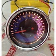 READY STOCK 🏍🏍🏍 Motorcycle 12V RPM METER Tachometer Meter LED Backlight  RPM Shift Meter Motor