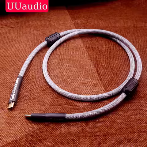 1PCS High Quality USB C TO C OTG USB Audio Cable / Canare L-4E6S Audio cable for Hifi DAC Amplifier