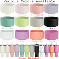 1PC Protective Silicone Boot For Tumbler H2.0 20-40 Oz & Water Bottle 12-24oz - Cup Bottom Sleeve Fi