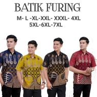 KEMEJA Men's batik shirt with lining, sizes ML XL XXL XXXL 4L to jumbo