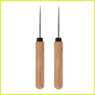 Leather Craft Awl Tool Handle Gadget Leather Sewing Craft Tool Awl for Handmade Projects Beginners H