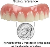 美國最新第五代矽膠假牙貼片 smile 仿真假牙 自然色 假牙片 美白貼片 矽膠美齒貼 TV熱銷 假牙套 牙套 美齒貼片