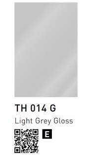 TACO HPL TH 014 G - LIGHT GREY GLOSS - SOLID - GLOSSY