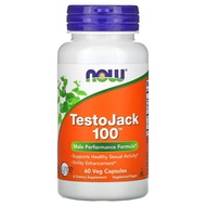NOW Foods TestoJack 100 60 Veg Capsules