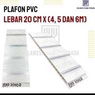 Plafon Pvc Minimalis Bermotif Lebar 20 CM