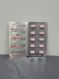 MILAM 7.5 MG  MILAM7.5 MG  1 PAPAN 10 TABLETS 5 PAPAN 50 TABLETS 10 PAPAN 100 TABLETS READY STOCK