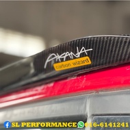 100% Original Thailand Akana Carbon Spoiler Wizard Monza Shop Carbon Fibre Spoiler Ducktail Triton N