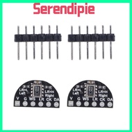 SERENDIPIE 2 Sets Microphone Module, MEMS MSM261S4030H0 I2S Interface I2S Microphone Module, High Se