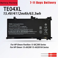 TE04XL Laptop Battery For HP OMEN 15-AX200 15- AX218TX 15-AX210TX 15-AX235NF 15-AX202N 15-BC200 HSTN
