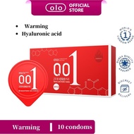 OLO Goddess Version 001 Ultra-Thin Hyaluronic Acid Condom (10 Packs)