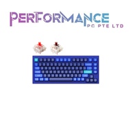 KEYCHRON Q1 CARBON BLACK/SPACE GREY/NAVY BLUE Q1MECHANICAL KEYBOARD RED/BLUE/BROWN SWITCHES (3 MONTH