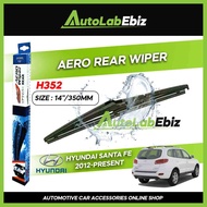 Hyundai Santa Fe 2012-Present AERO Rear Wiper (14"/350mm) - H352