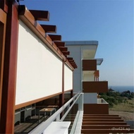 Reinforced Outdoor Roller Blinds Sunshade Windproof Sunshade Electric Wind-resistant Hotel Export Ba
