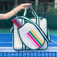 [Phenovo] Pickleball Bag Pickleball Tote Bag Multipurpose Zipper Closure Gym Bag Portable Pickleball