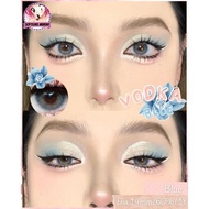 VODKA BLUE / GRAY softlens 14mm no ring sama sekali blend di mata
