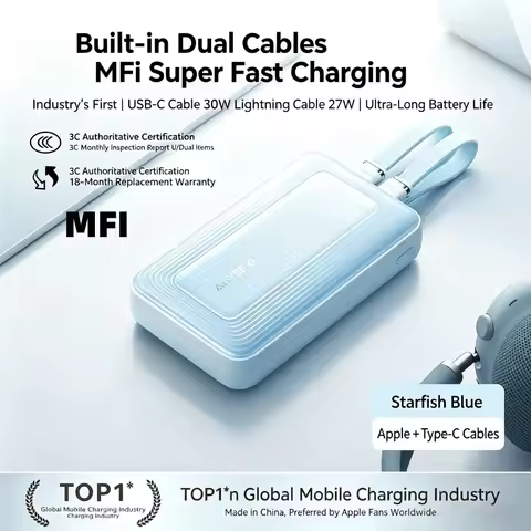 20000mAh for ANKER Zolo A110M 45W High‑Speed PD Fast Charge, Supports Charging MacBook, IPhone Andro