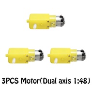 3PCS Single-axes DC 3V-6V Gear Reducer Motor for-arduino DIY Smart Car Robot