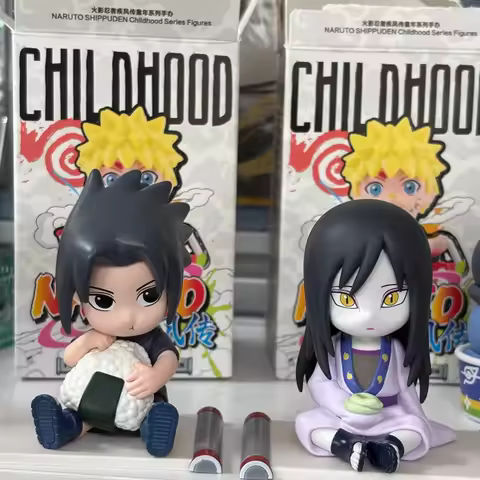 AUTHENTIC POP MART NARUTO SHIPPUDEN Childhood Series Blind Box Toys Guess Bag Kawaii Naruto Uchiha U