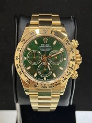 Rolex daytona 116508 green 2021