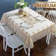 (D46-C) NEWROOM88 Dining & Living Room Tablecloth Size 152x228Cm Rectangular Shape JS