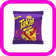 [Takis] Fuego Extreme Spicy Chips Hot Chili Pepper & Lime Tortilla Chips Spicy Snack Food 28.4g