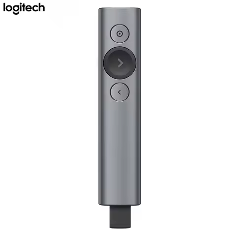 Logitech R400/Spotlight Wireless Presenter Remote - USB Receiver, Red/Green Laser Pointer, Slide Con