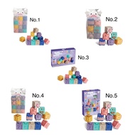 Soft building blocks, Silicon building blocks, BPA Free Silicone teether baby toys