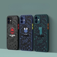 Little Monster Side Pattern Design Hard Phone Back Case For OPPO R9S R9SPLUS R15 R15PRO R17 R17PRO F3PLUS