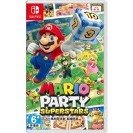 Switch 孖寶兄弟 中英日合版  Mario Party Superstars 瑪利歐派對 超級巨星 - 中英日合版