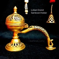 Dhuni Grand Sambrani Holder / Dhuni Dhoop Burner - Brass