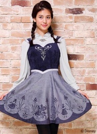 Secret Honey全新正品帶吊牌安娜雪山冰雪奇緣frozen Anna連衣裙迪士尼Disney萬聖節cosplay