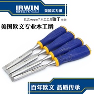 American IRWIN IRWIN Woodworking Chisel Heavy-Duty Flat Chisel Threaded Handle Wood Chisel Woodworki